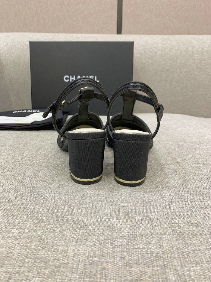 Chanel Sandals Black CS03184