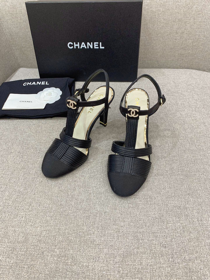 Chanel Sandals Black CS03185