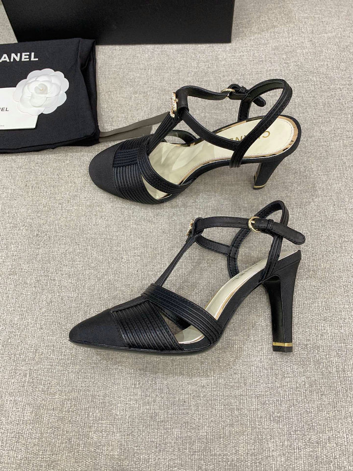 Chanel Sandals Black CS03185