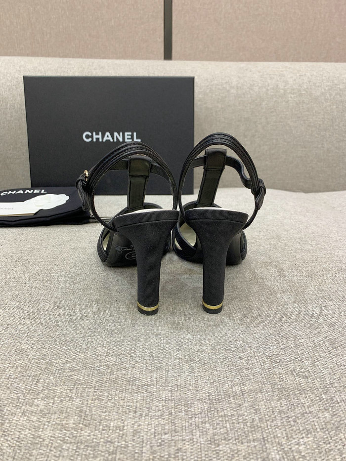 Chanel Sandals Black CS03185