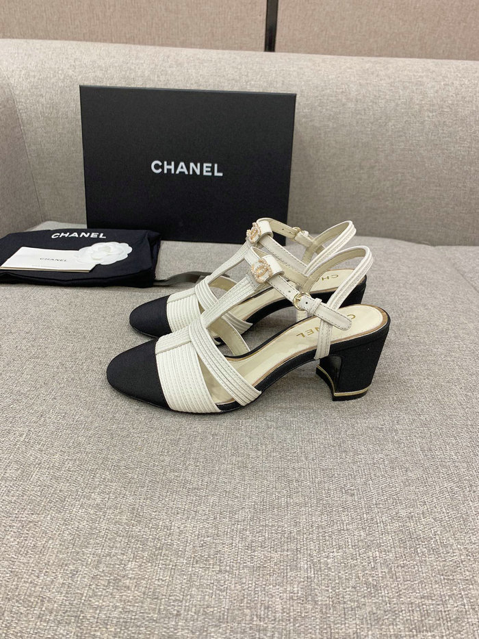 Chanel Sandals White CS03184