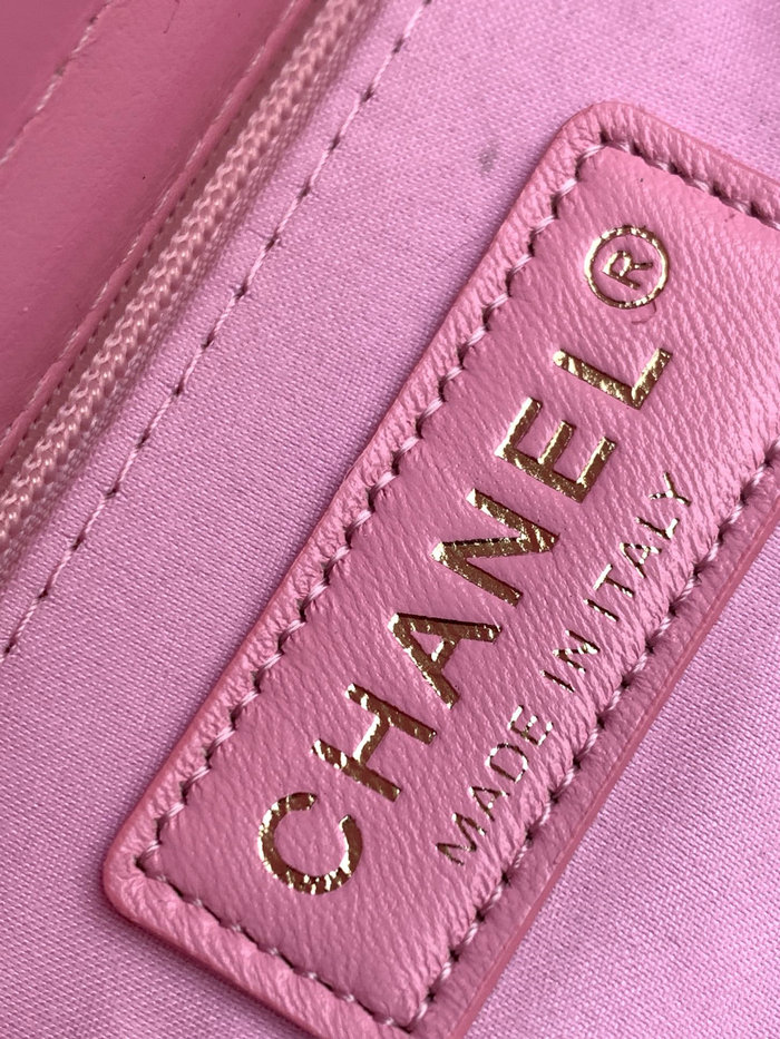 Chanel Small Bucket Bag Pink AS3793