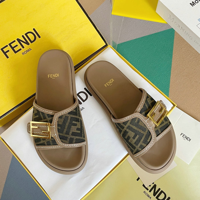 Fendi Feel fabric slides FS03171