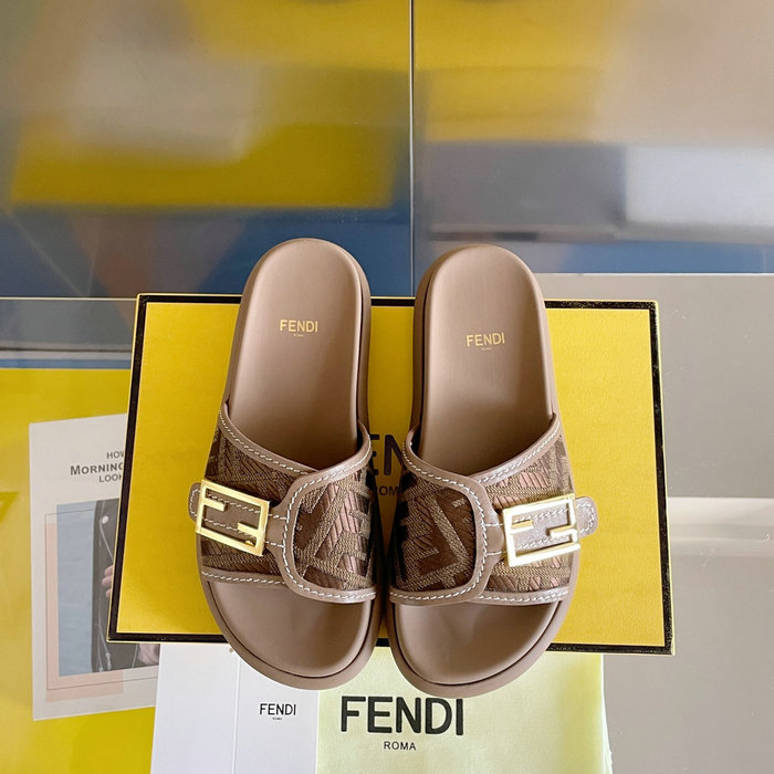Fendi Feel fabric slides FS03173