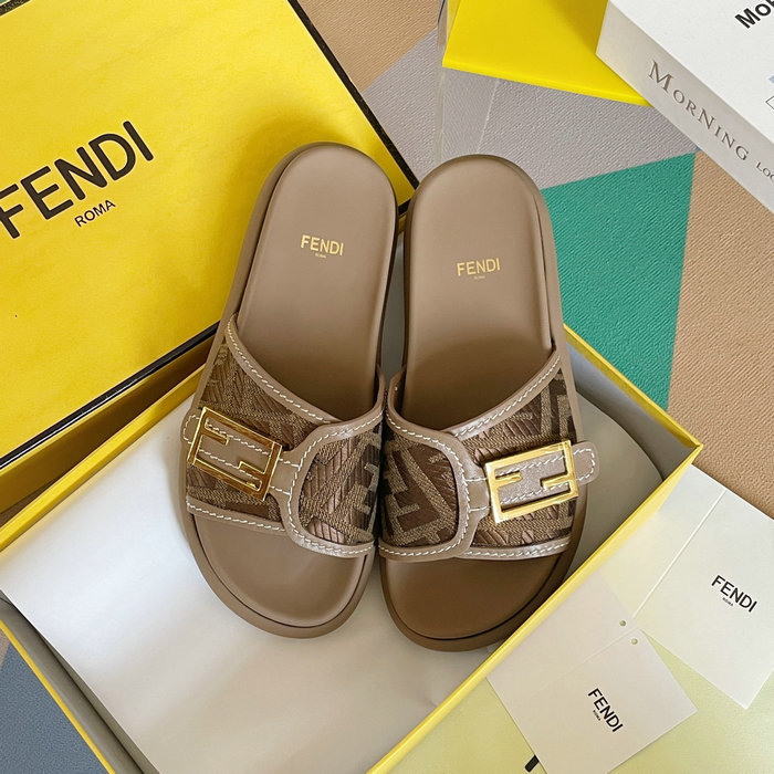 Fendi Feel fabric slides FS03173