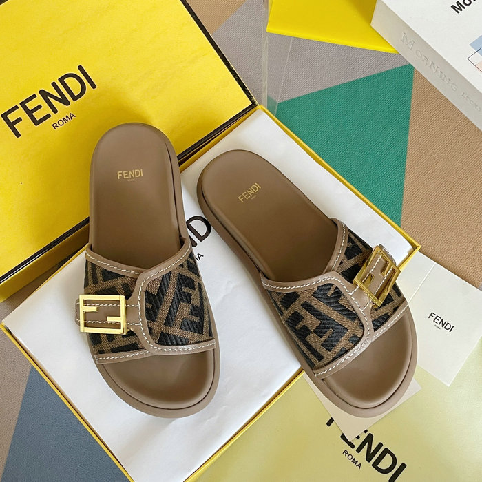 Fendi Feel fabric slides FS03174