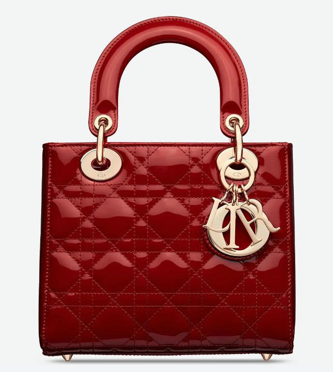 Mini LADY DIOR BAG Red D5310