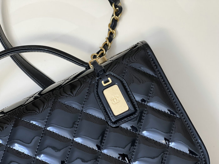 Chanel Patent Large Backpack AS3662