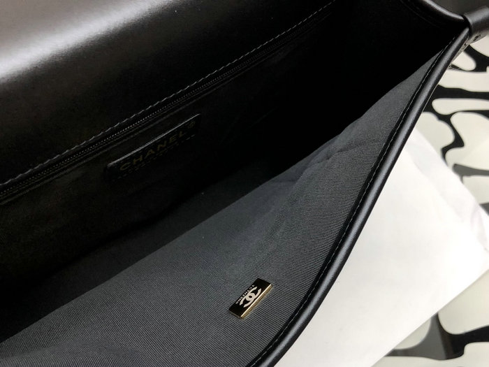 Chanel Tweed Large Backpack White AS3662