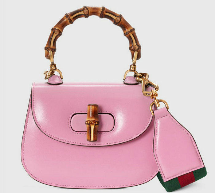 Gucci Bamboo 1947 mini top handle bag Pink 686864