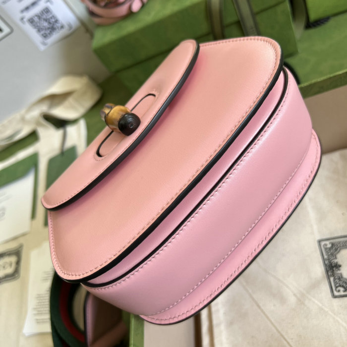 Gucci Bamboo 1947 mini top handle bag Pink 686864