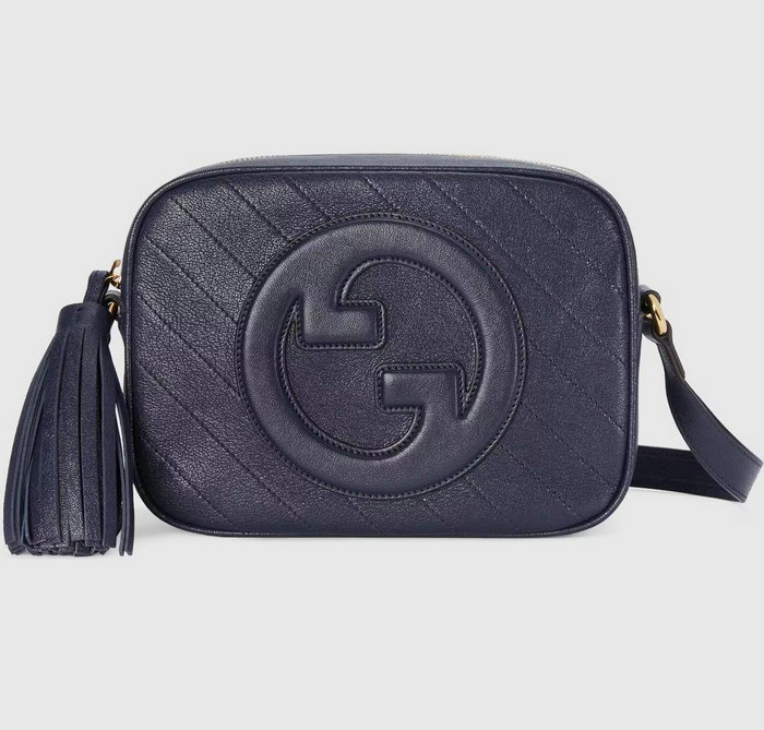 Gucci Blondie small shoulder bag Blue 742360