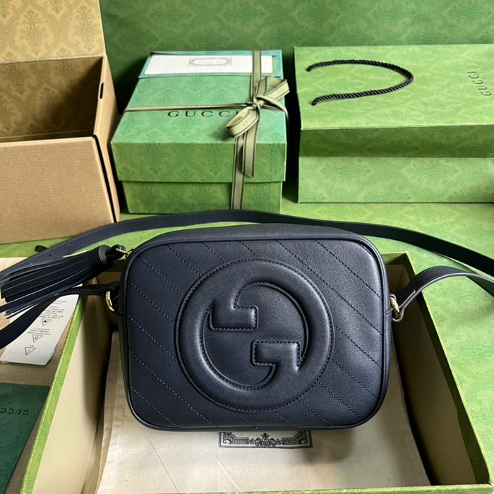 Gucci Blondie small shoulder bag Blue 742360