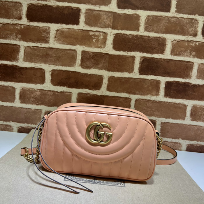 Gucci GG Marmont shoulder bag Peach 447632