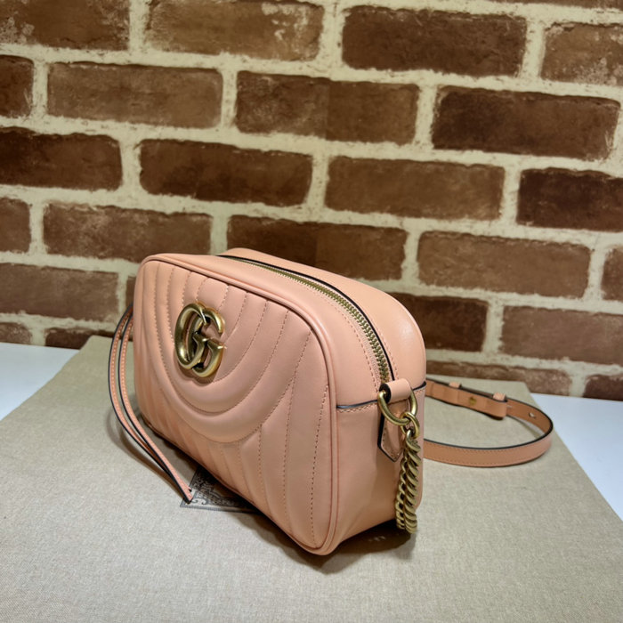 Gucci GG Marmont shoulder bag Peach 447632