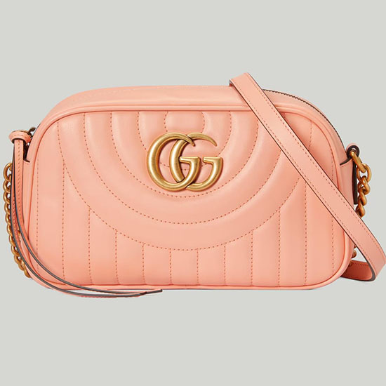 Gucci GG Marmont shoulder bag Peach 447632