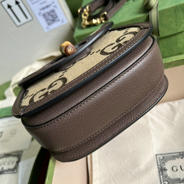 Gucci Mini Top Handle Bag with jumbo GG 686864