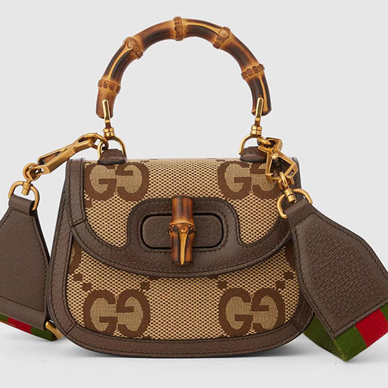 Gucci Mini Top Handle Bag with jumbo GG 686864