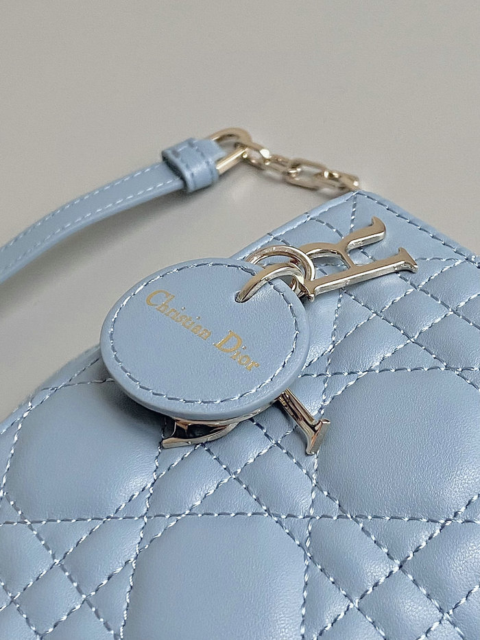 Mini LADY D-JOY BAG Blue DM3380