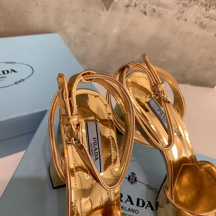 Prada Sandals Gold PS03235