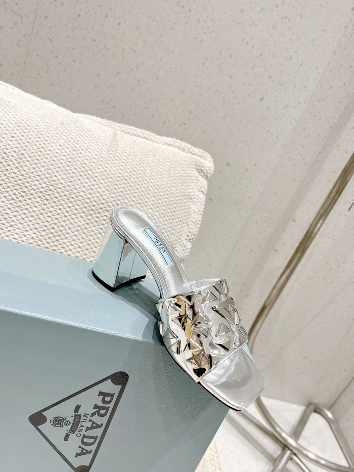 Prada Sandals Silver PS03233