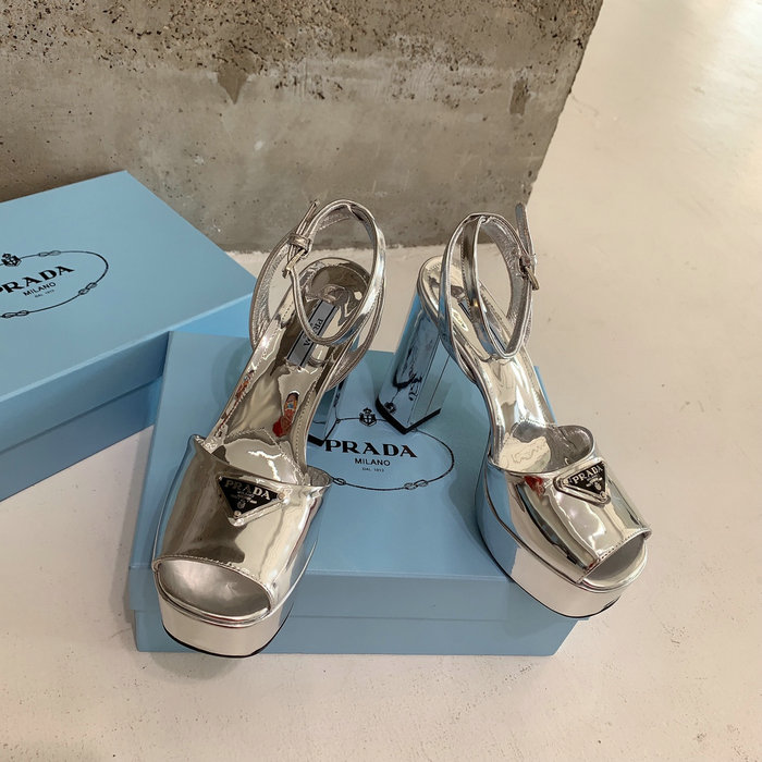 Prada Sandals Silver PS03235