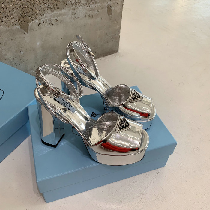 Prada Sandals Silver PS03235