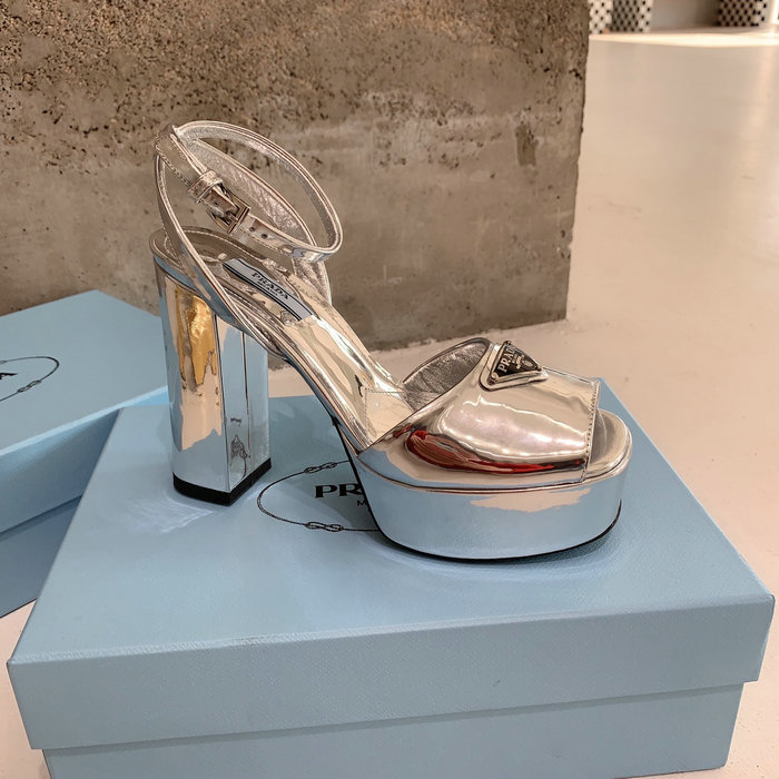 Prada Sandals Silver PS03235