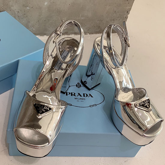 Prada Sandals Silver PS03235