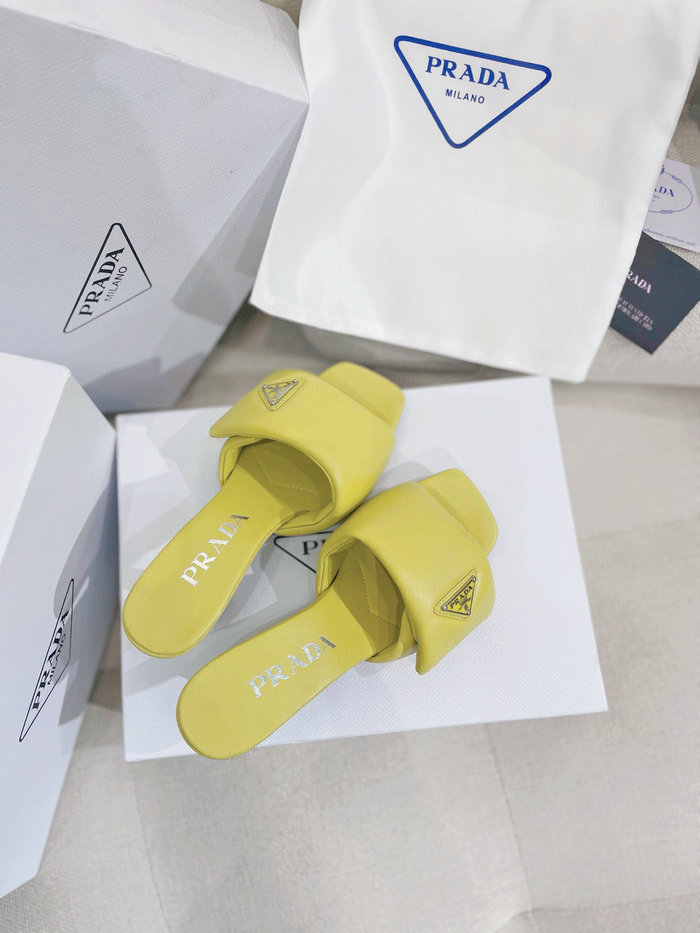 Prada Sandals Yellow PS03231