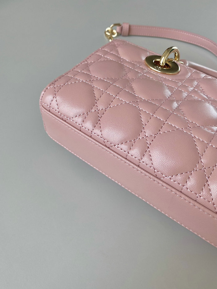 Small LADY D-JOY BAG Pink D3380