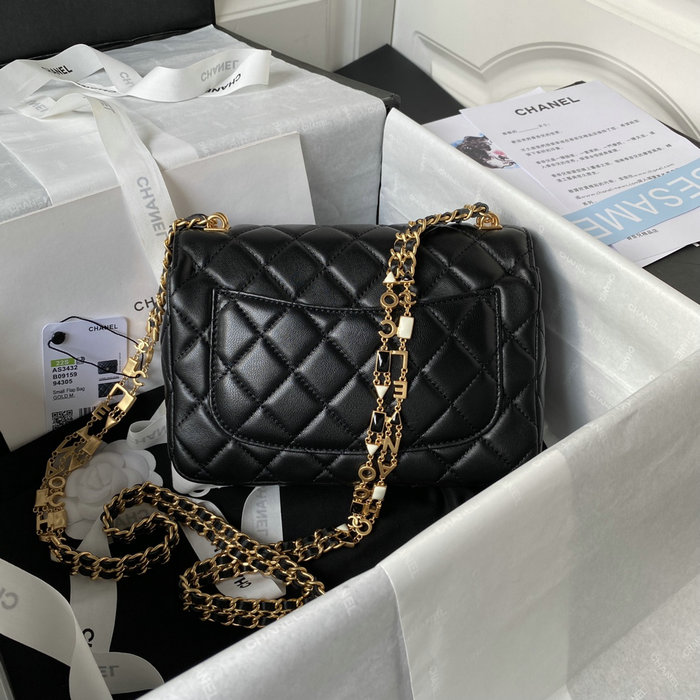 Chanel Lambskin Flap Bag AS3432