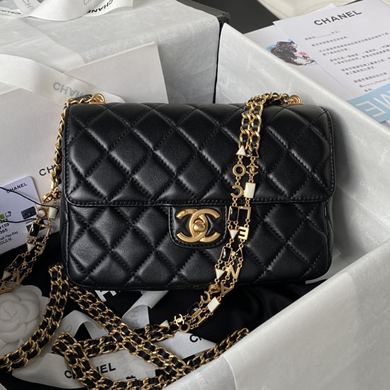 Chanel Lambskin Flap Bag AS3432