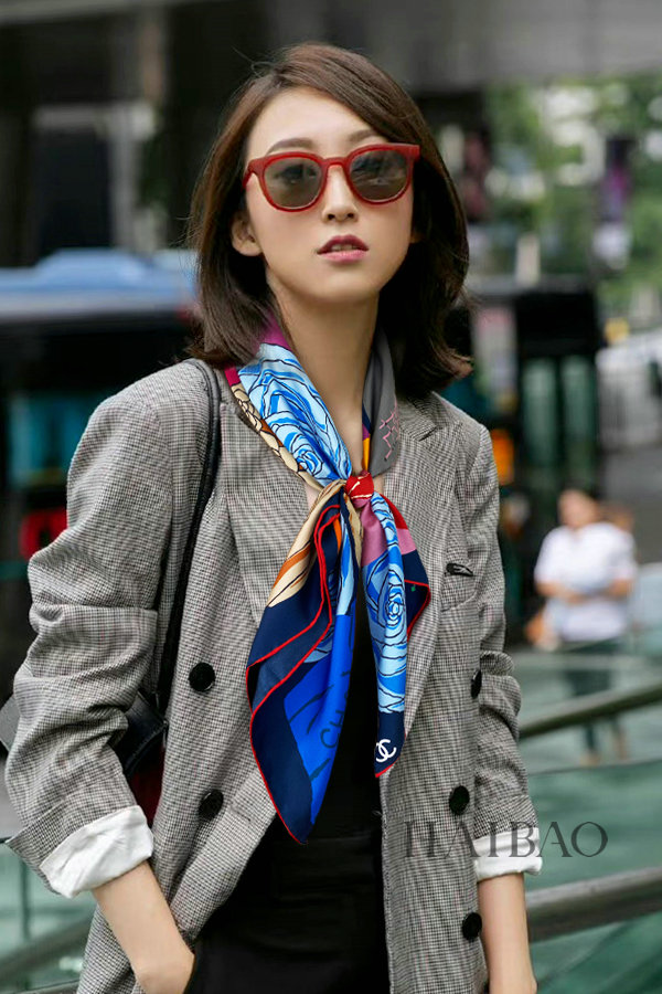 Chanel Silk Scarf CS2316