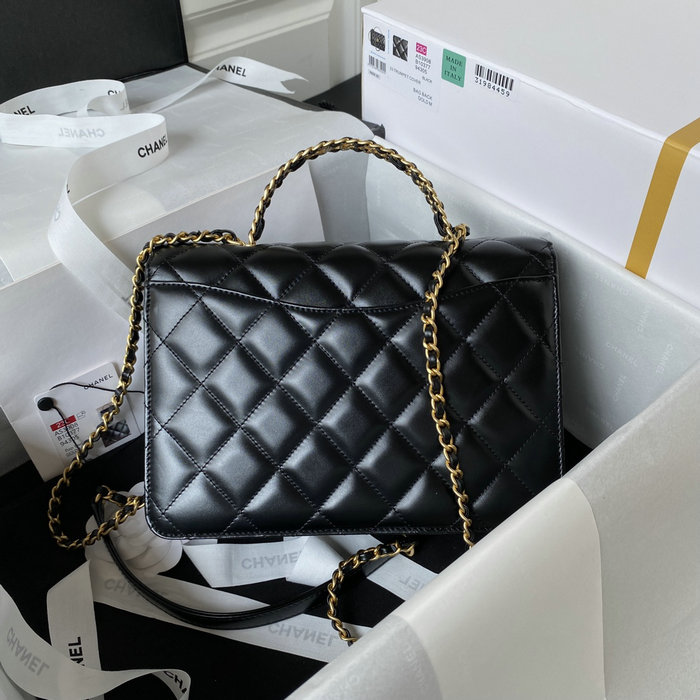 Chanel Small Flap Bag with Top Handle AS3908