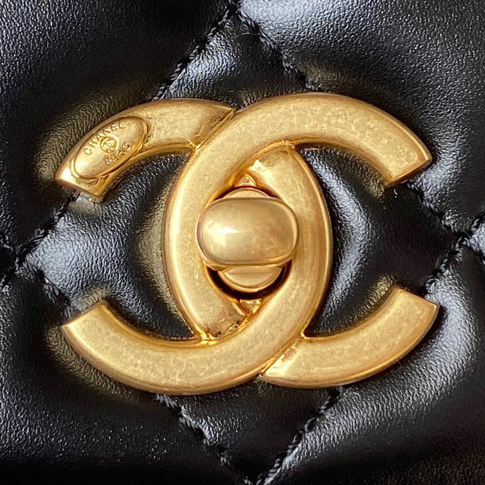Chanel Small Flap Bag with Top Handle AS3908