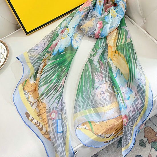 Fendi Silk Scarf FS2303