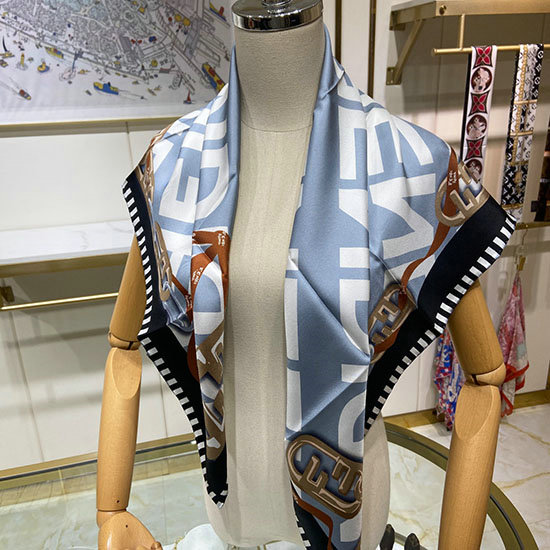 Fendi Silk Scarf FS2307