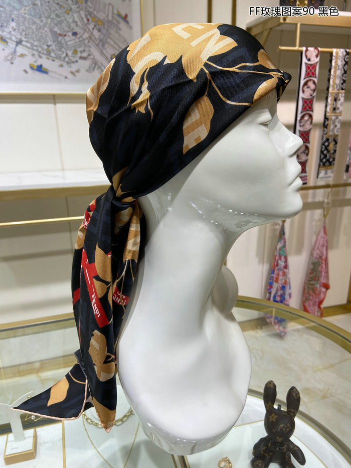 Fendi Silk Scarf FS2309