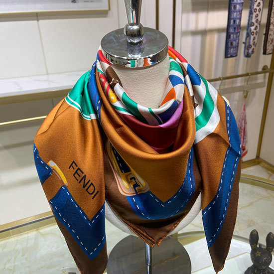 Fendi Silk Scarf FS2313