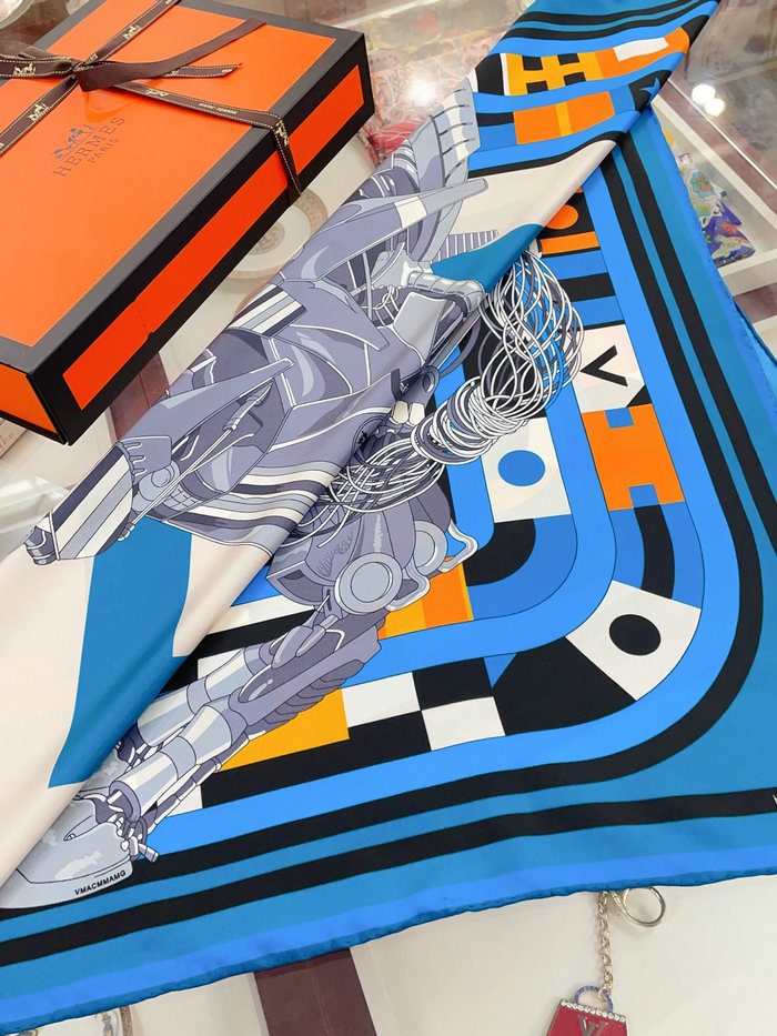 Hermes Silk Scarf HS2301