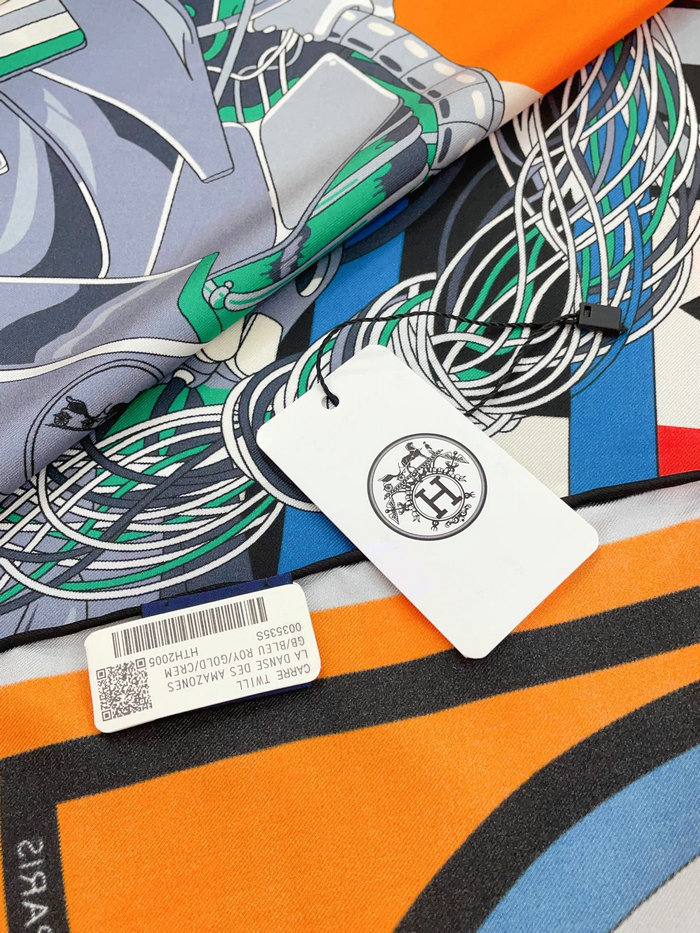 Hermes Silk Scarf HS2302
