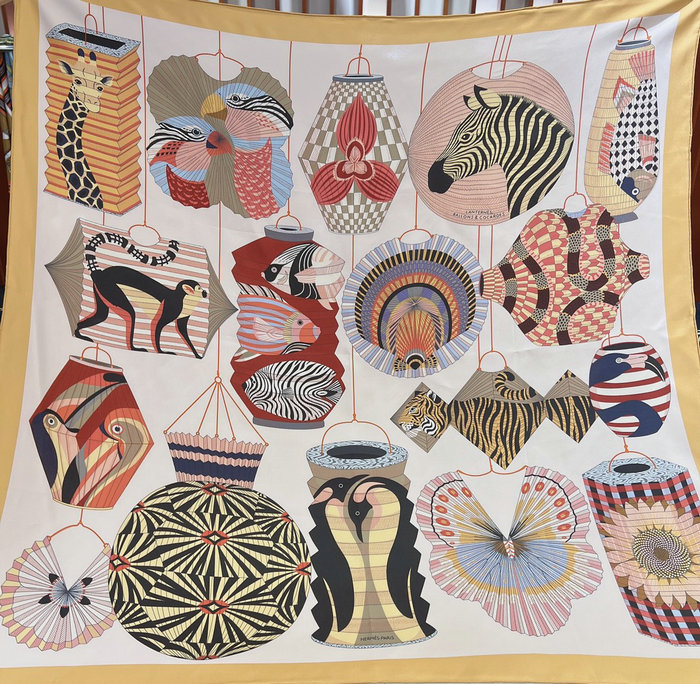 Hermes Silk Scarf HS2306