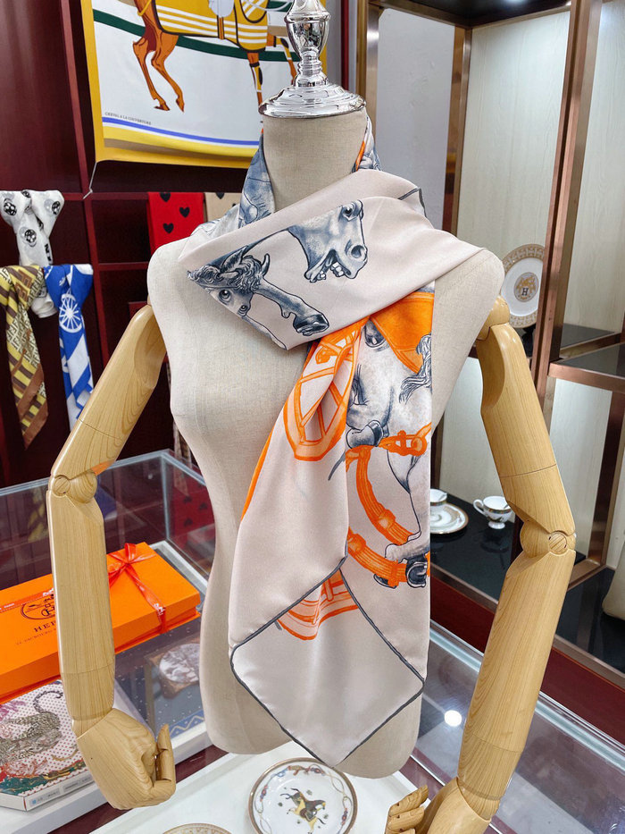 Hermes Silk Scarf HS2307