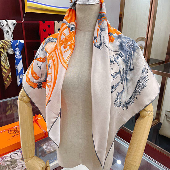 Hermes Silk Scarf HS2307