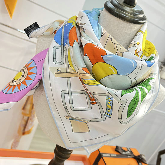 Hermes Silk Scarf HS2312