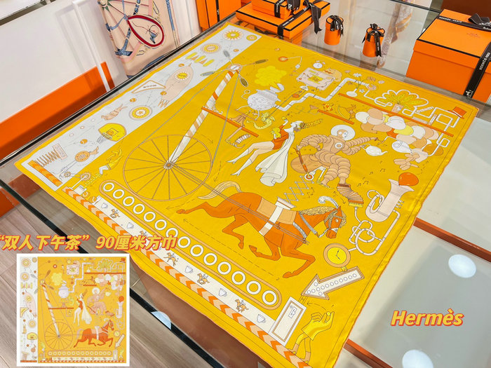 Hermes Silk Scarf HS2313