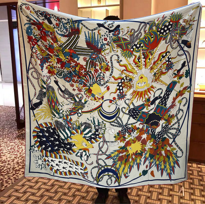 Hermes Silk Scarf HS2315