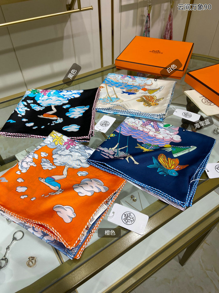 Hermes Silk Scarf HS2317