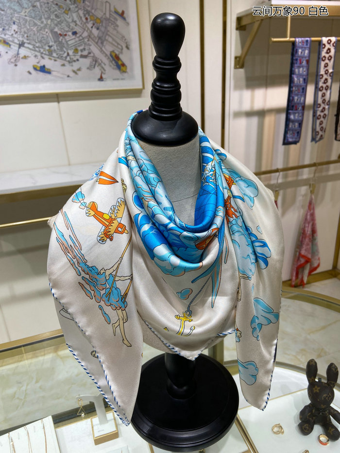 Hermes Silk Scarf HS2317